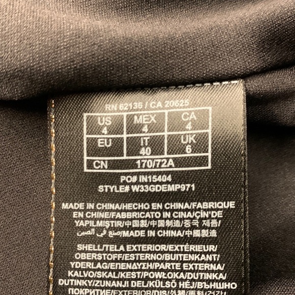 Guess Corset Sleeveless Black Sheer Dot Neck Satin Skater Dress Size 4 - Picture 10 of 11